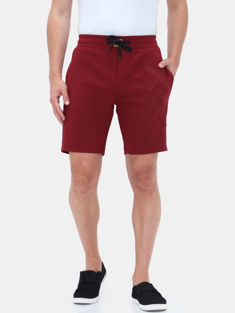 

FabSeasons Men Maroon Mid-Rise Regular Shorts