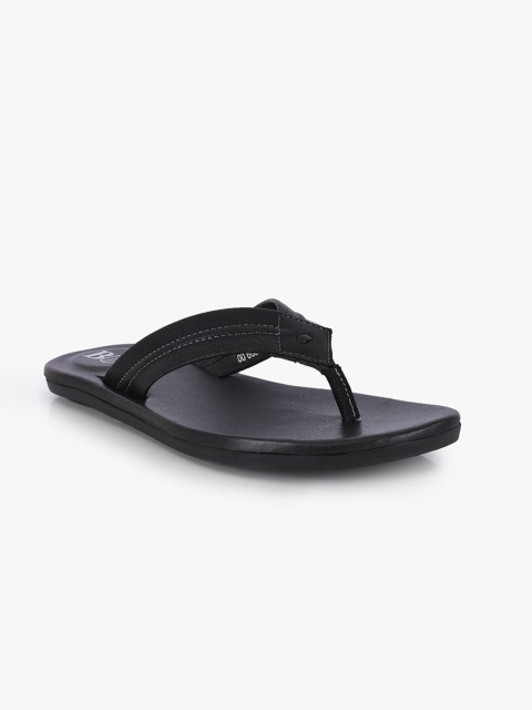 

BuckleUp Men Black Comfort Sandals