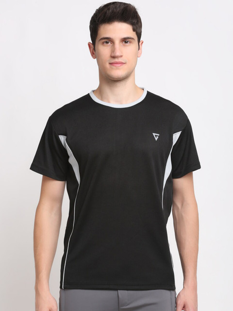 

GRIFFEL Men Black T-shirt