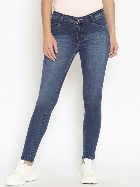 

METTLE Women Blue Light Fade Jeans