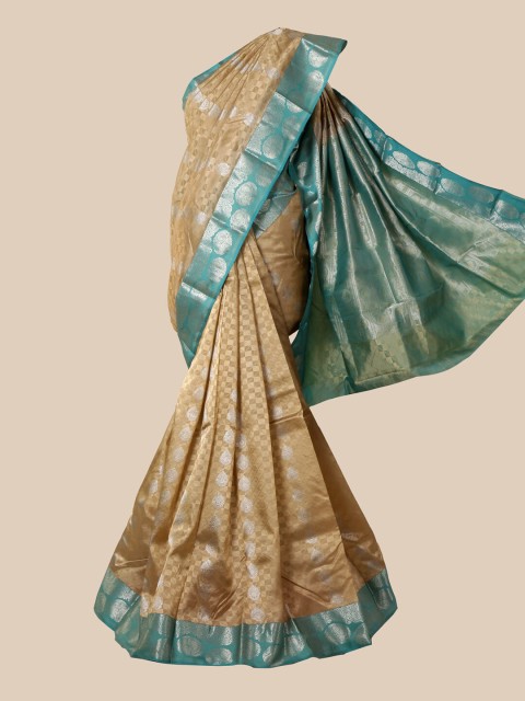 

Pothys Women Tan Colour saree