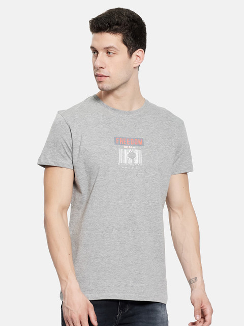

Octave Men Grey T-shirt