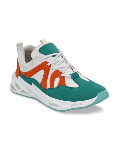 

mr wonker Men Multi Colourblocked Sneakers