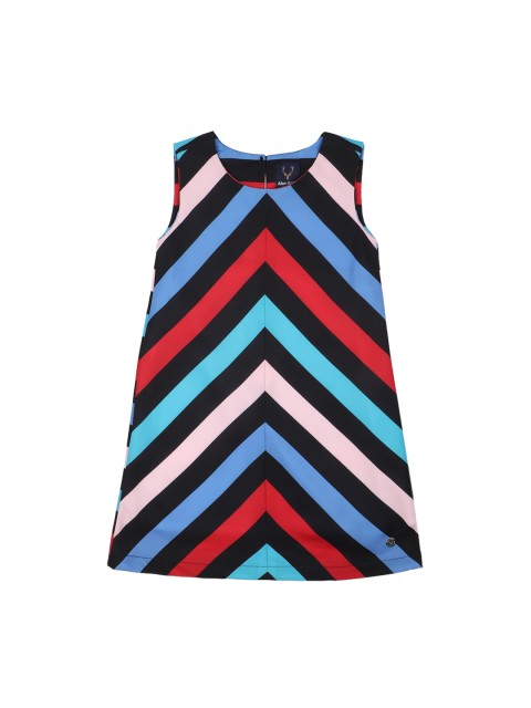 

Allen Solly Junior Multi Striped A-Line Dress