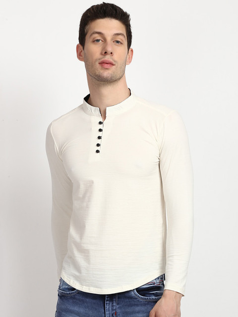 

V2 Value Variety Men White Thread Work Kurta
