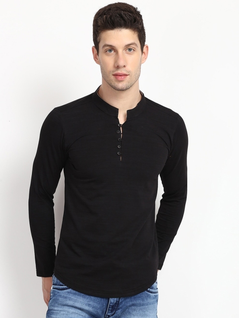 

V2 Value & Variety Men Black Kurta