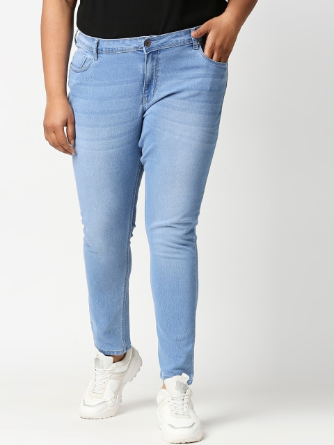 

X Claim Women Blue Slim Fit Heavy Fade Jeans