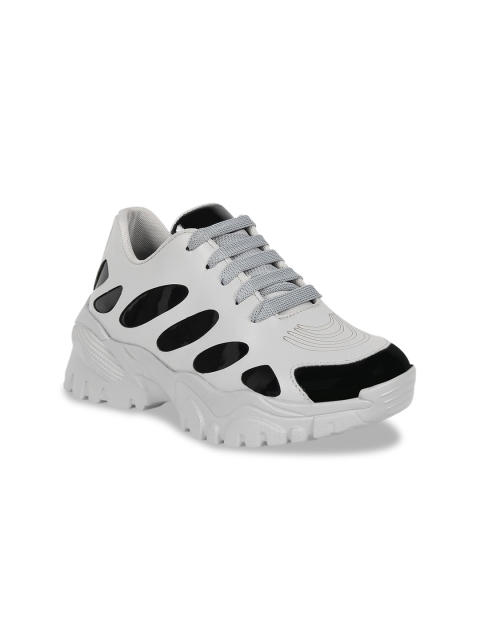 

Bella Toes Women Grey Colourblocked Sneakers
