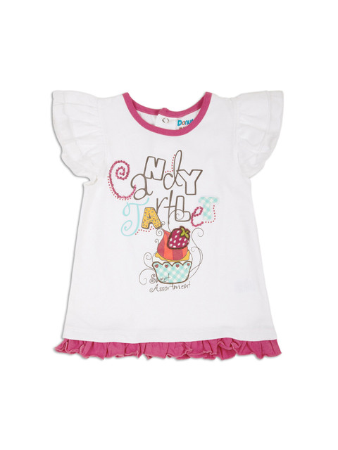 

Donuts White A-Line Top