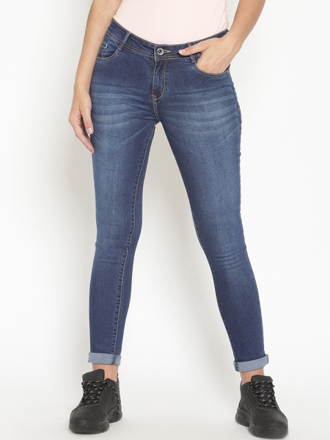 

METTLE Women Blue Light Fade Jeans