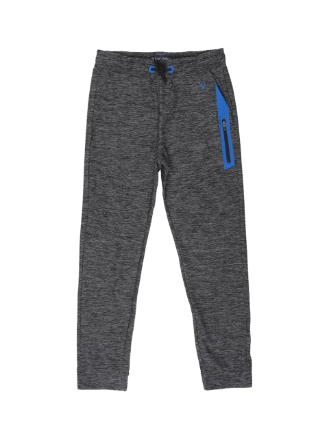 

Allen Solly Junior Boys Grey Textured Straight-Fit Track Pants