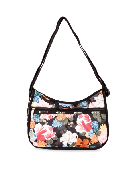 

LeSportsac Multi Floral Printed PU Oversized Structured Hobo Bag