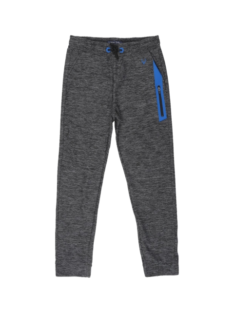 

Allen Solly Junior Boys Grey Textured Straight-Fit Track Pants