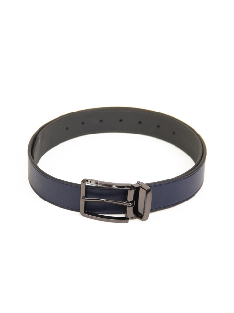 

Calvadoss Men Navy Blue PU Belt