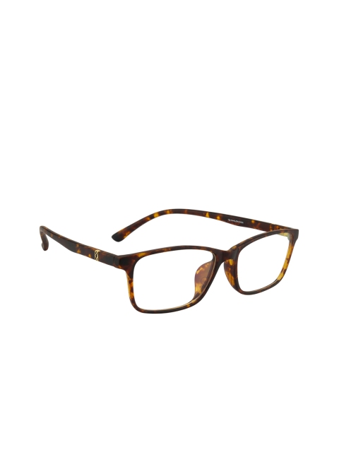 

Ted Smith Unisex Brown Full Rim Wayfarer Frames