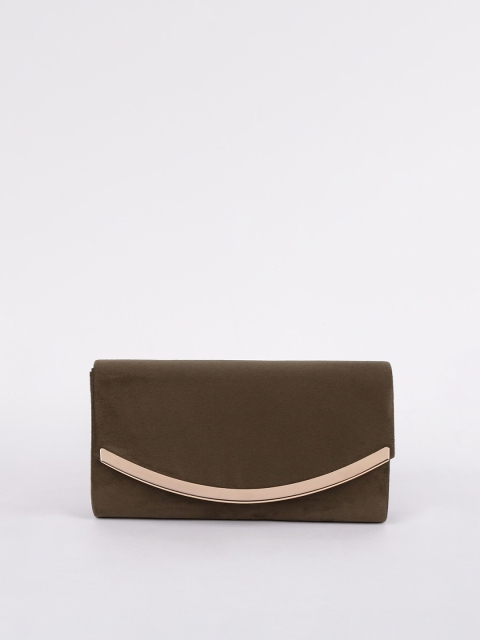 

CODE by Lifestyle Olive Green Envelope Clutch