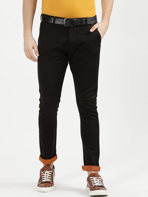 

V2 Value & Variety Men Brown Chinos Trousers