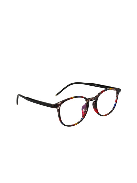 

Ted Smith Unisex Black & Brown Full Rim Square Frames