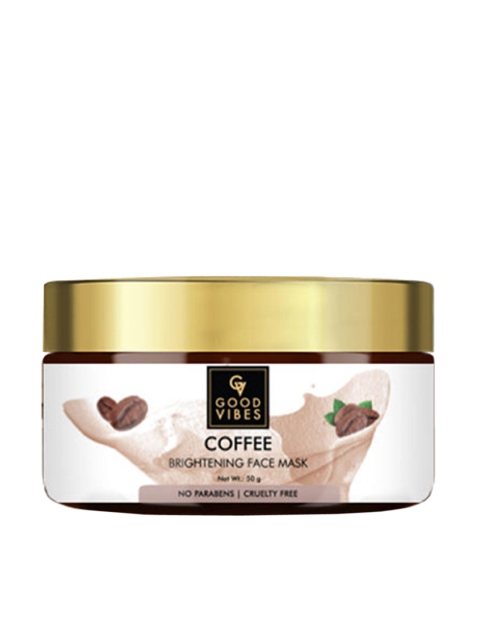 

Good Vibes Coffee Brightening Face Mask 50 g, Transparent