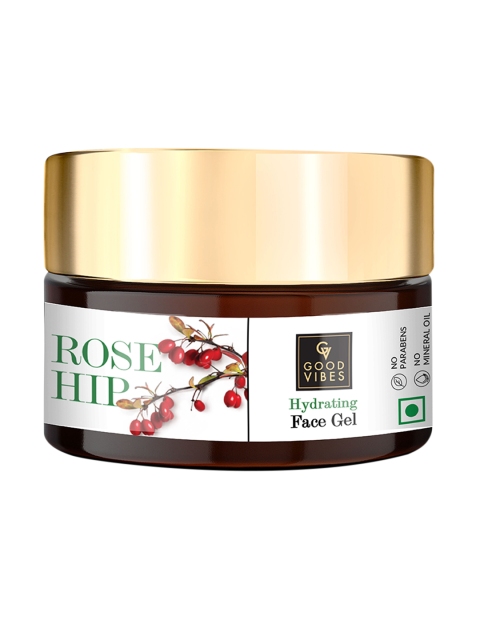 

Good Vibes Rosehip Hydrating Face Gel, Transparent