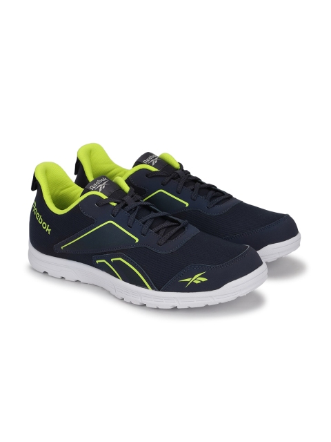 

Reebok Men Navy Blue Mesh Ridge Running Non-Marking Shoes