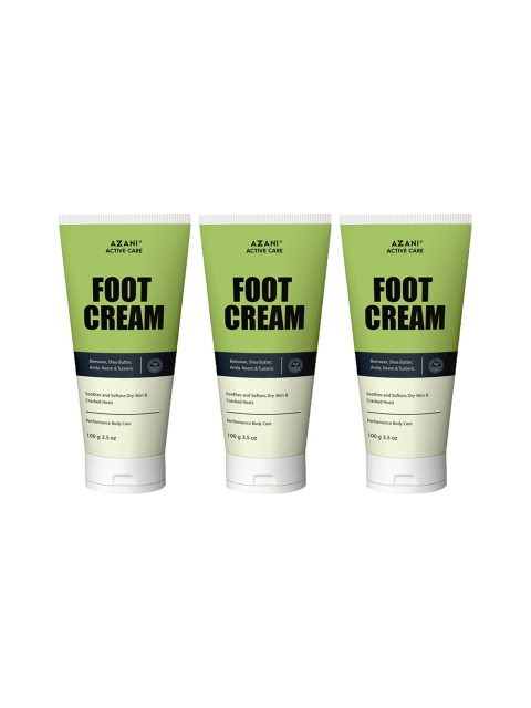 

Azani Active Care Pack Of 3 Soft Foot Cream 300 g, Green
