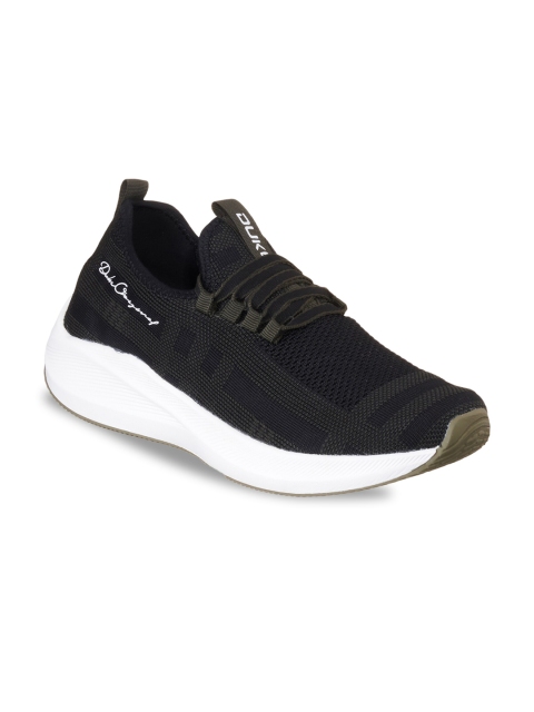 

Duke Men Olive Green Textile Running Shoes