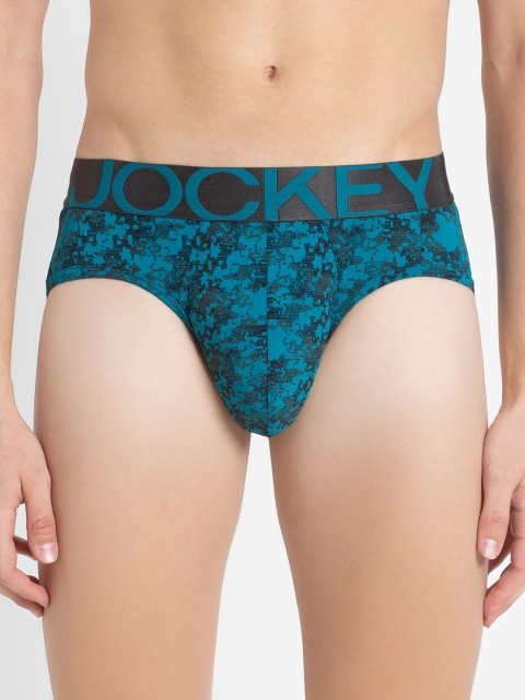 

Jockey Men Blue Basic Briefs IC29-0101-ODE25