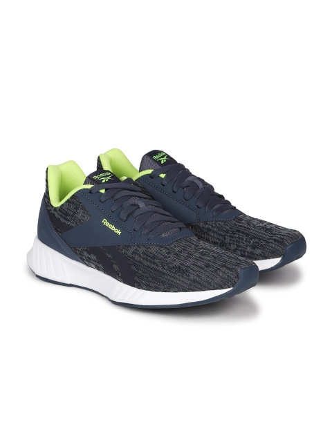 

Reebok Men Navy Blue Textile Running Shoes