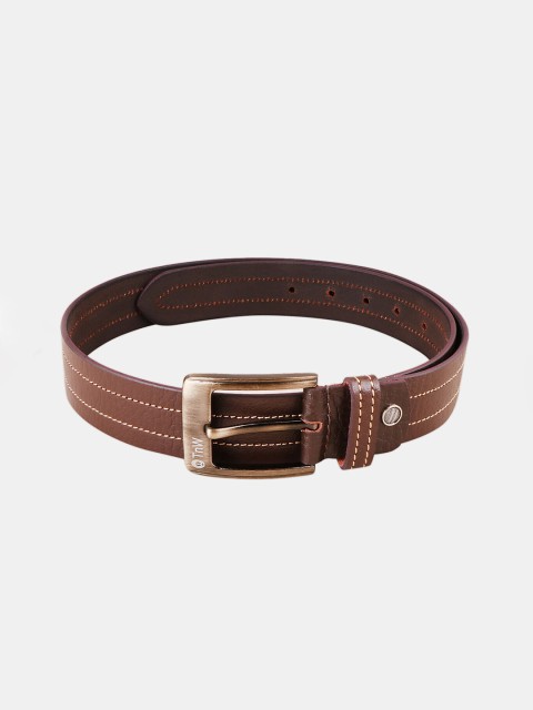 

TnW Men Brown Leather Belt