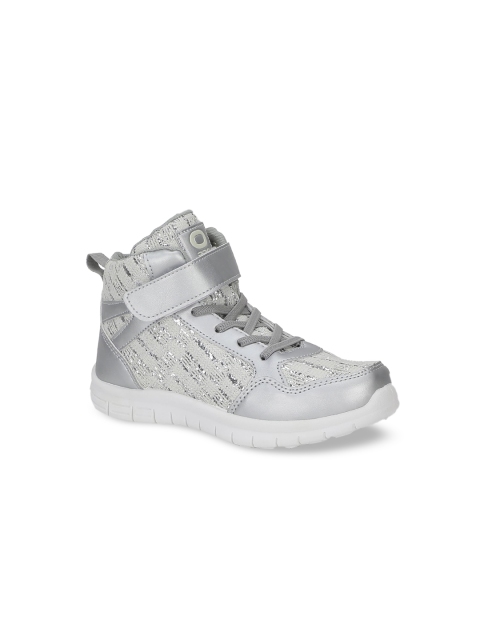 

Khadims Girls White Printed Sneakers