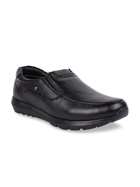 

Liberty Men Black Solid Formal Slip-Ons
