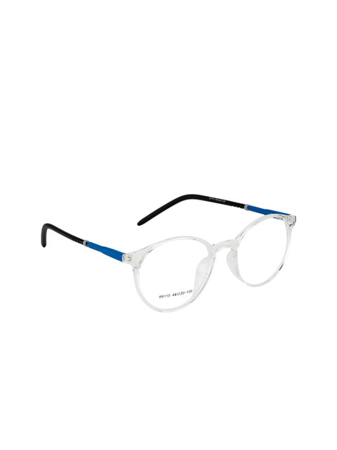 

Gold Berg Unisex Blue & Black Full Rim Round Frames