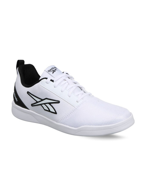 

Reebok Men White Textile Motionpulse Running Non-Marking Shoes