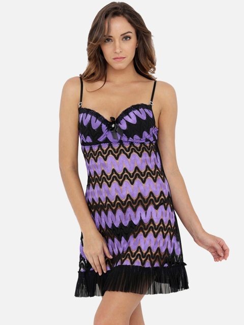 

Heart 2 Heart Black & Purple Baby Doll