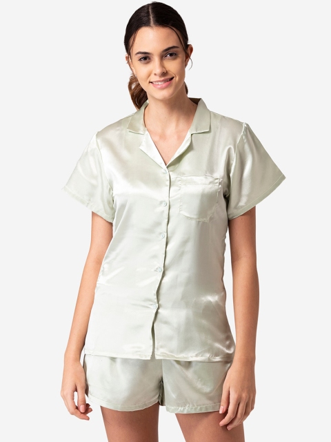 

Bellofox Women Green Night suit