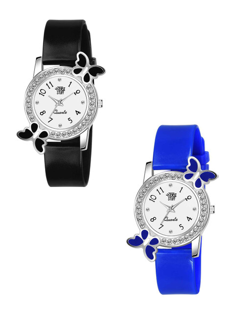 

SWADESI STUFF Women Multicoloured Dial & Multicoloured Straps Analogue Watch, Multi
