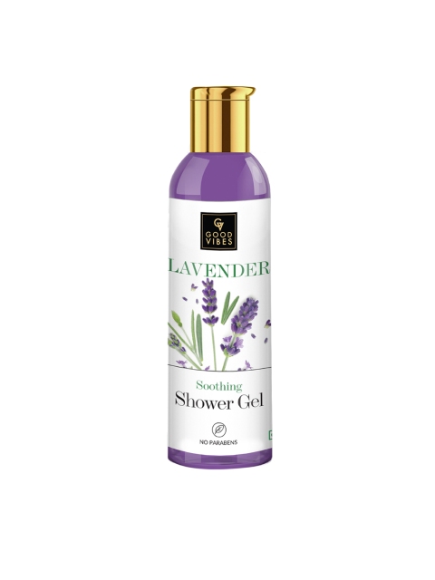 

Good Vibes Lavender Soothing Shower Gel 200 ml, Transparent