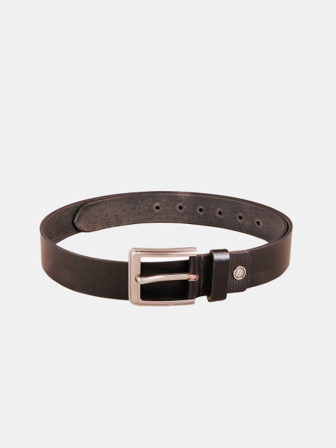 TnW Men Black Leather Belt