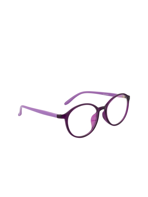 

Ted Smith Unisex Purple Full Rim Round Frames