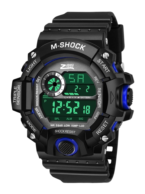 

Kool Kidz Kids Grey Dial & Black Straps Digital Watch KOOL KIDZ KK 233 BL