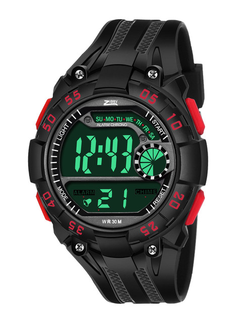 

Kool Kidz Unisex Kids Grey Dial & Black Straps Digital Watch