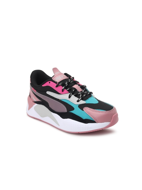 

Puma Unisex Kids Multicoloured Printed Sneakers, Multi
