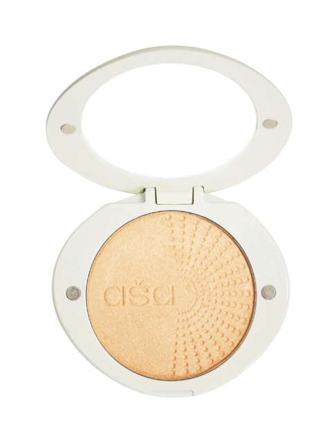 

asa Women Rose Gold Sustainable Luminising Powder Sustainable Highlighter Blush- Golden Sunset 02