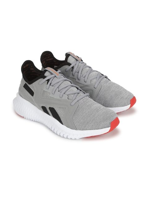 

Reebok Men Grey Mesh Training or Gym Shoes