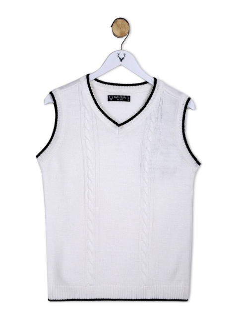 

Allen Solly Junior Boys White & Black Pullover