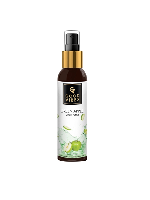 Good Vibes Green Apple Glow Toner 120 ml, Transparent
