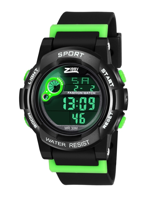 

Kool Kidz Unisex Kids Grey Dial & Black Straps Digital Watch