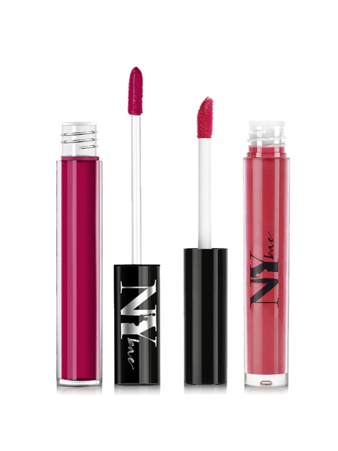

NY Bae Women Pack of 2 Cupid's Lips Liquid Lipstick, Red