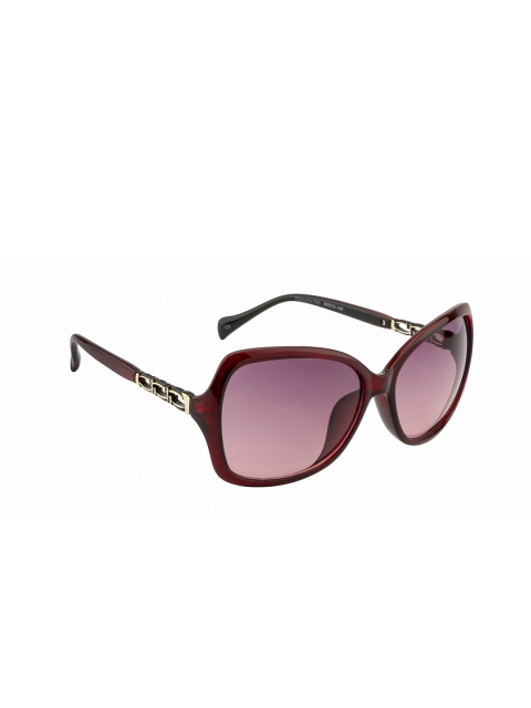 

Ted Smith Women Pink Lens & Red Butterfly Sunglasses with UV Protected Lens